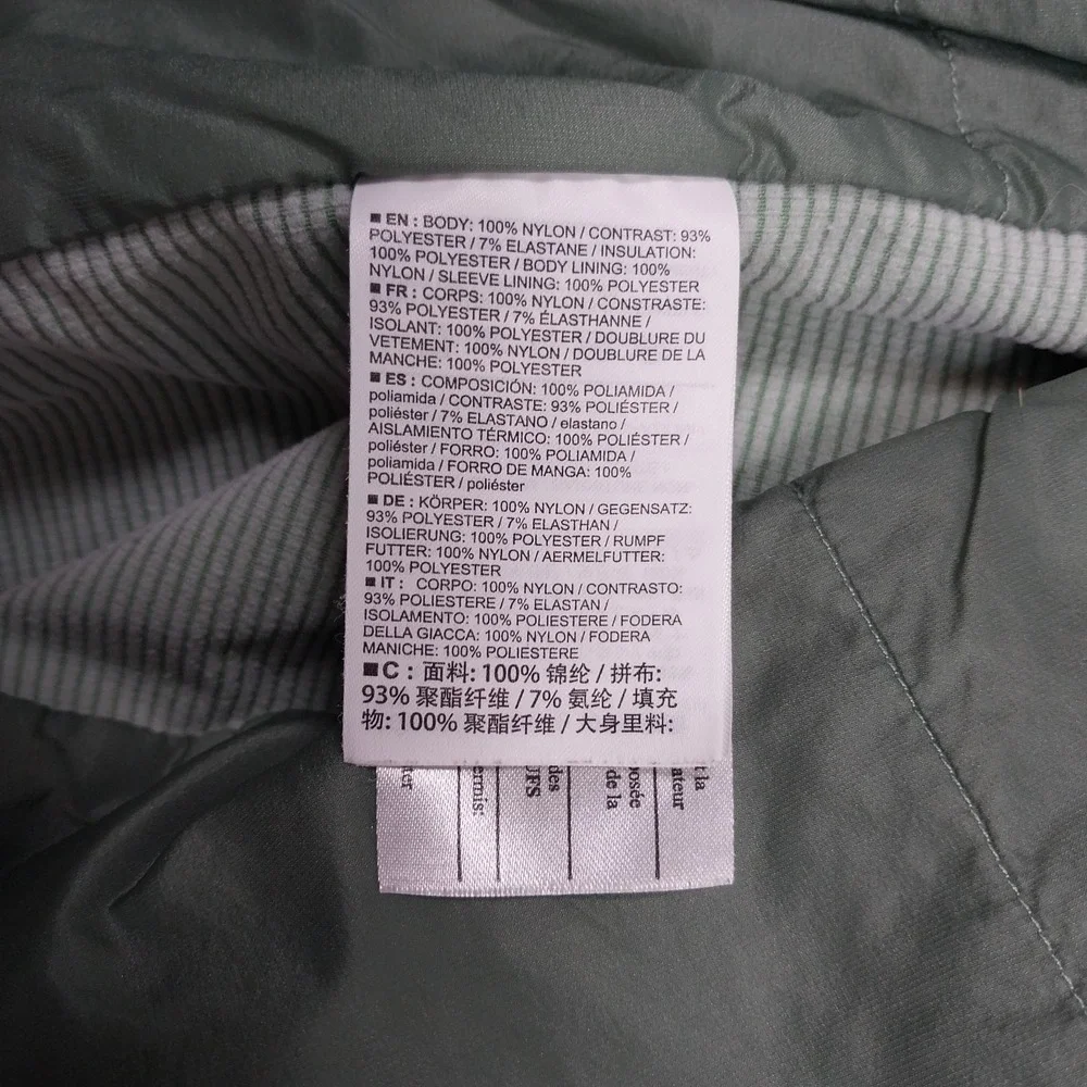 Arc'teryx Jacket Mens XL Green Atom SL Hoody Insulated Hiking Windbreaker 26889